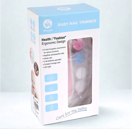 BILAFIYA 6-in-1 Electric Baby Nail Trimmer Kit