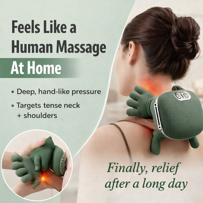 Neck & Shoulder Massager With Heat – Deep Tissue Pain Relief