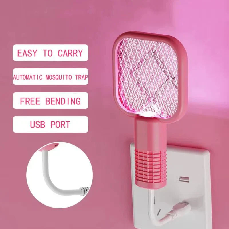 Mini USB Mosquito Killer Racket - Random Color