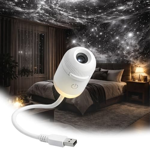 Starry Sky Galaxy Star Night Light Projector Lamp