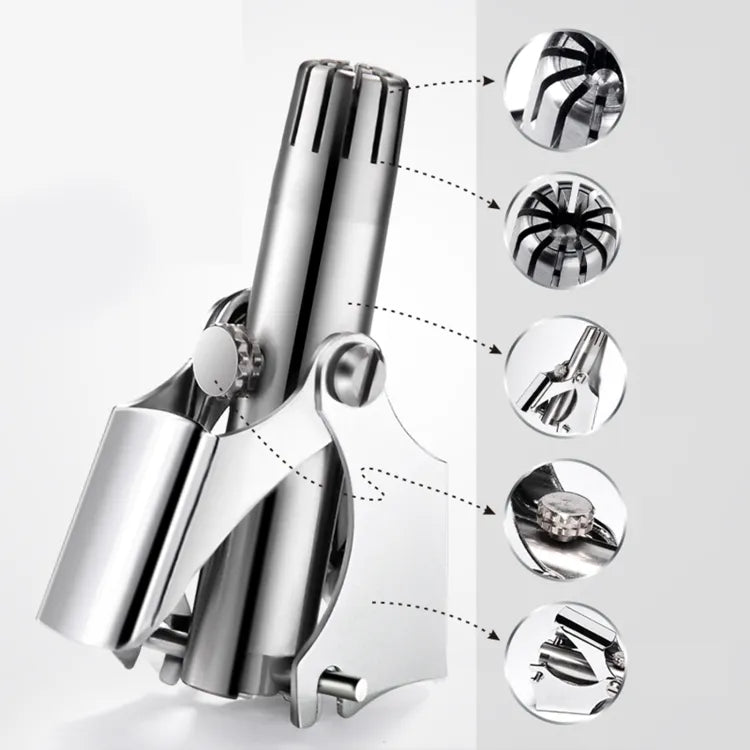 Mini Portable Manual Nose Hair Trimmer