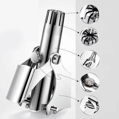Mini Portable Manual Nose Hair Trimmer