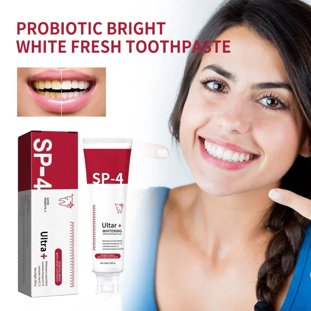 SP4 Oral Care Probiotic Whitening Toothpaste