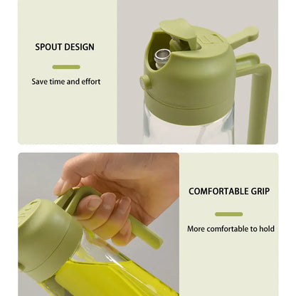 2 in 1 Oil Dispenser Bottle & Sprayer