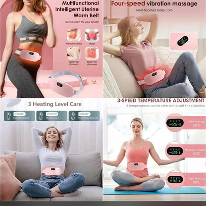 BILAFIYA Period Cramp Relief Heat & Massage Belt