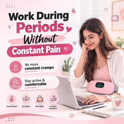 BILAFIYA Period Cramp Relief Heat & Massage Belt