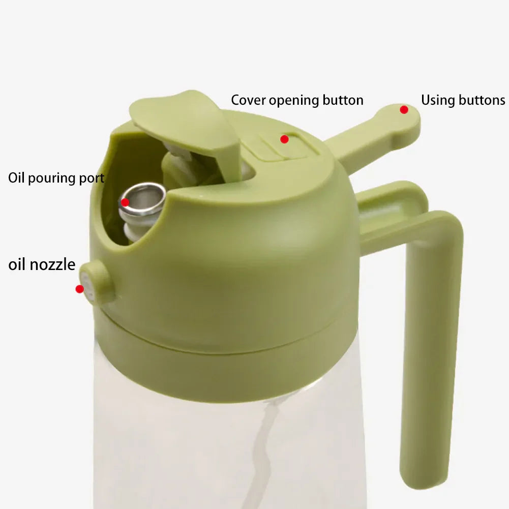 2 in 1 Oil Dispenser Bottle & Sprayer