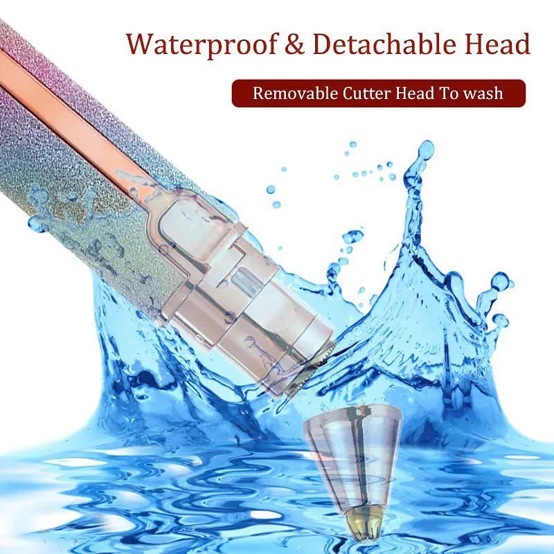 BILAFIYA 2-in-1 Rechargeable Facial Hair Remover & Eyebrow Trimmer for Women