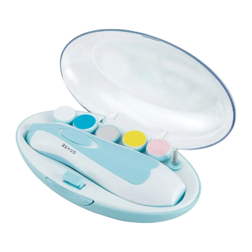BILAFIYA 6-in-1 Electric Baby Nail Trimmer Kit