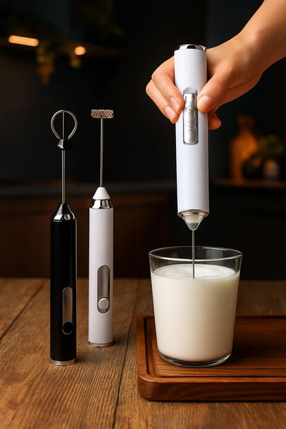 2-in-1 Electric Coffee Beater & Egg Whisker
