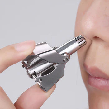 Mini Portable Manual Nose Hair Trimmer
