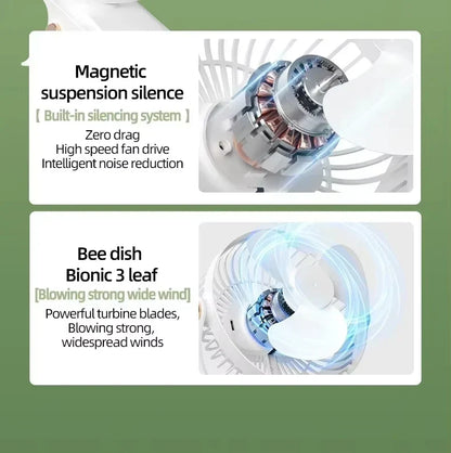 720° Rechargebale Desk Fan