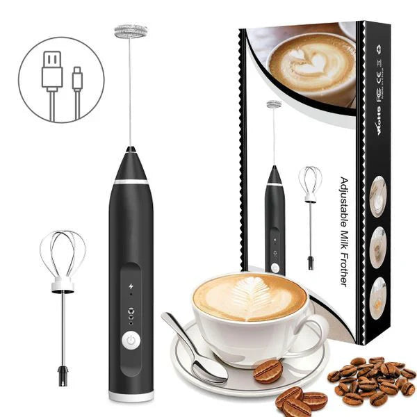 2-in-1 Electric Coffee Beater & Egg Whisker