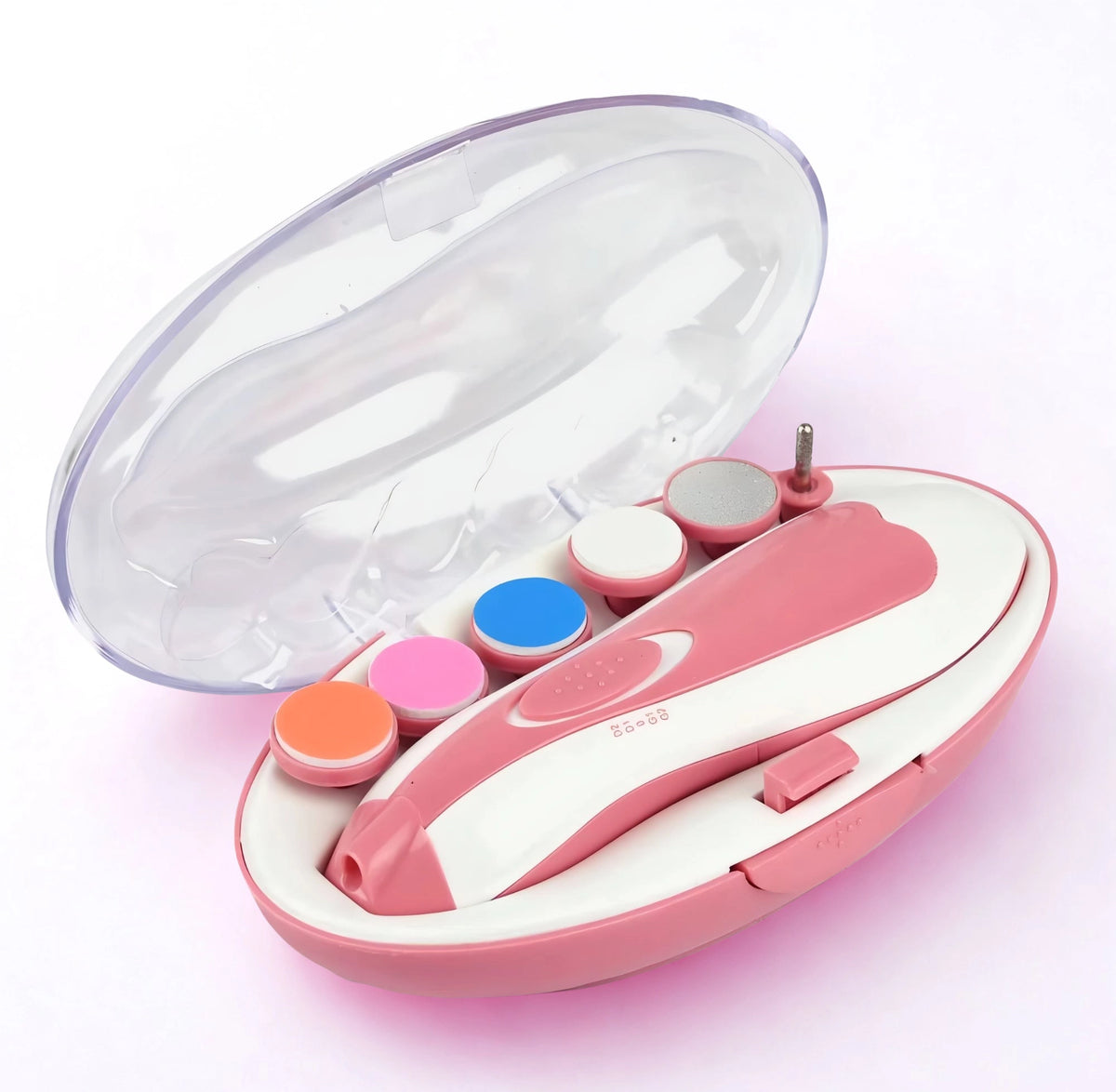BILAFIYA 6-in-1 Electric Baby Nail Trimmer Kit