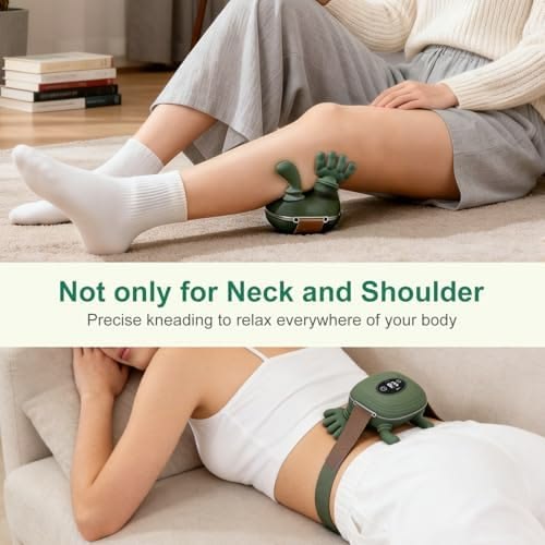 Neck & Shoulder Massager With Heat – Deep Tissue Pain Relief