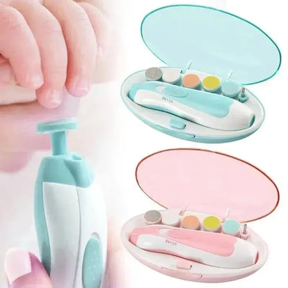 BILAFIYA 6-in-1 Electric Baby Nail Trimmer Kit