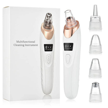 BILAFIYA 5-in-1 Rechargeable Blackhead Remover & Acne Pore Cleaner