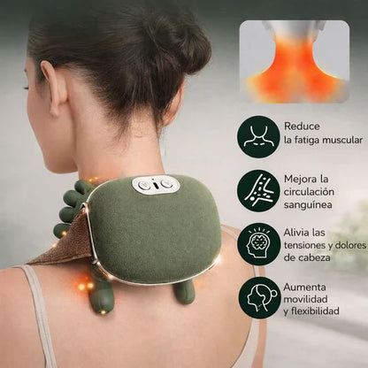 Neck & Shoulder Massager With Heat – Deep Tissue Pain Relief