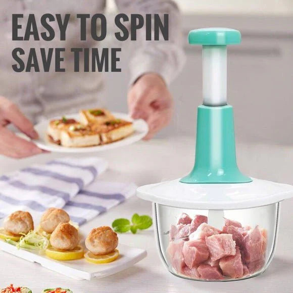 Hand Pushing Chopper Manual Press