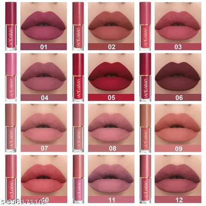 12 Pcs Mocallure Lip Gloss Set